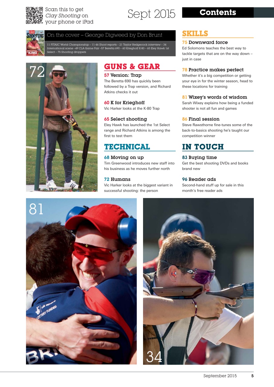 Clay Shooting Preview Pages