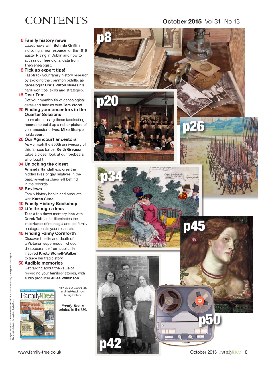 Family Tree Preview Pages
