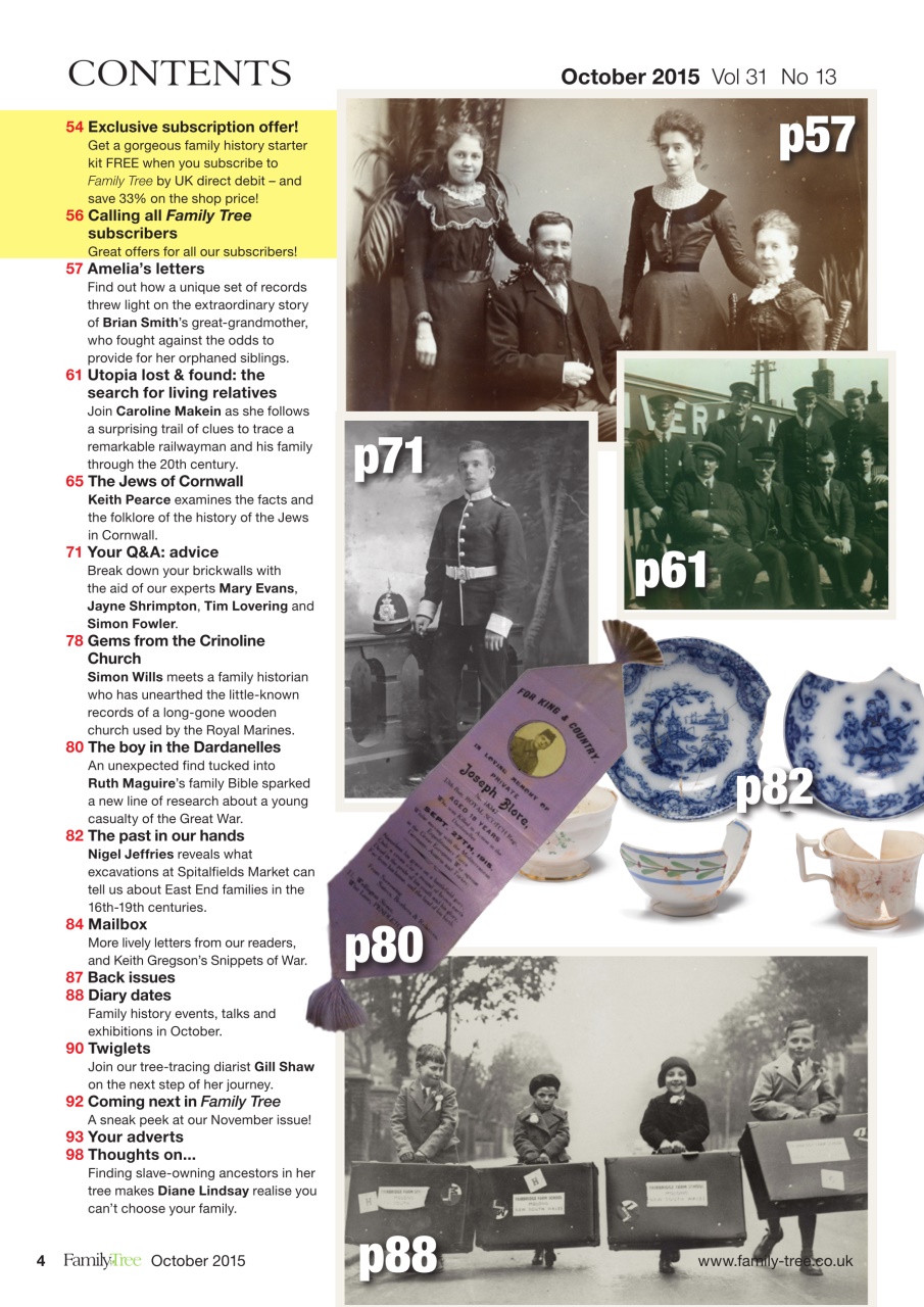 Family Tree Preview Pages