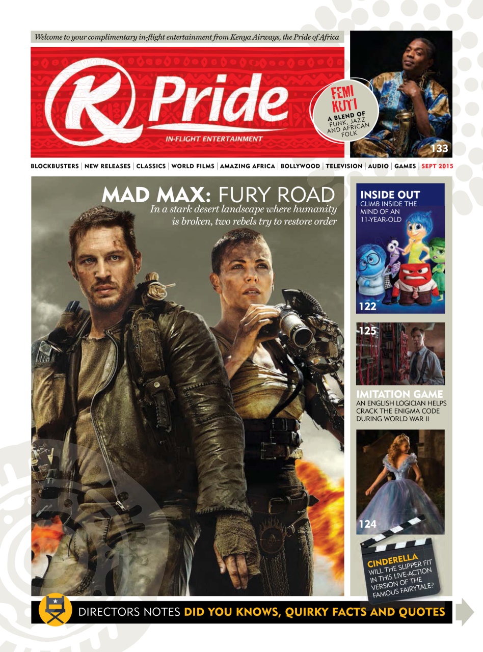 MSAFIRI – Kenya Airways Inflight Preview Pages