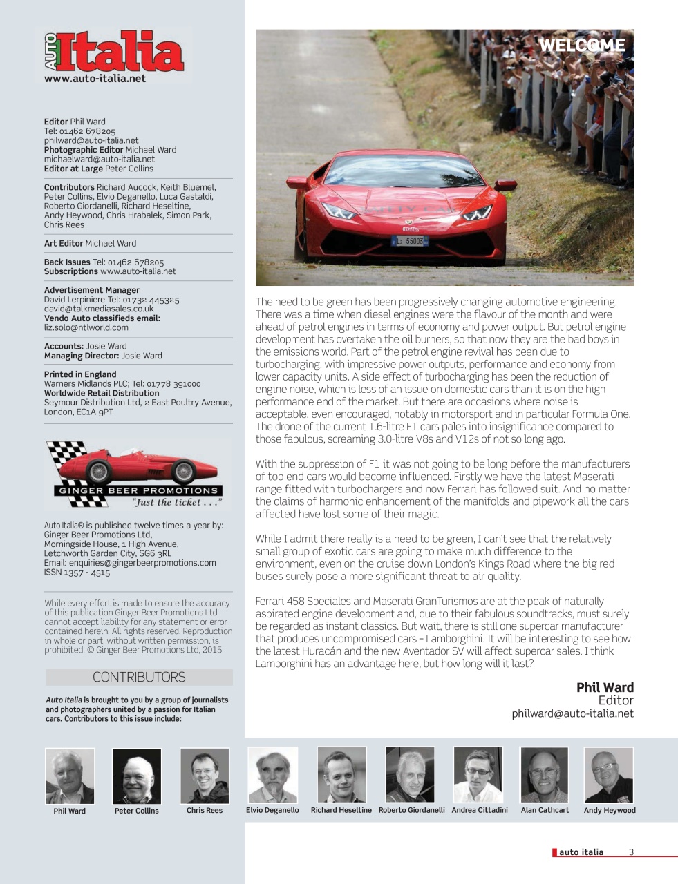 AutoItalia Magazine Preview Pages