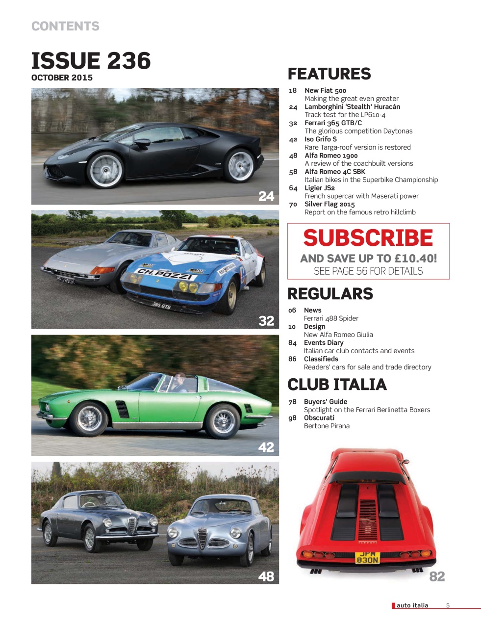 AutoItalia Magazine Preview Pages