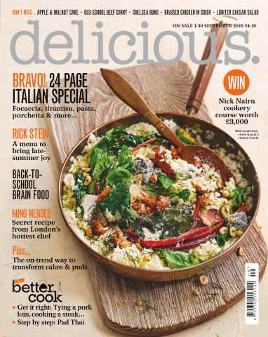 delicious. Magazine issue September 2015