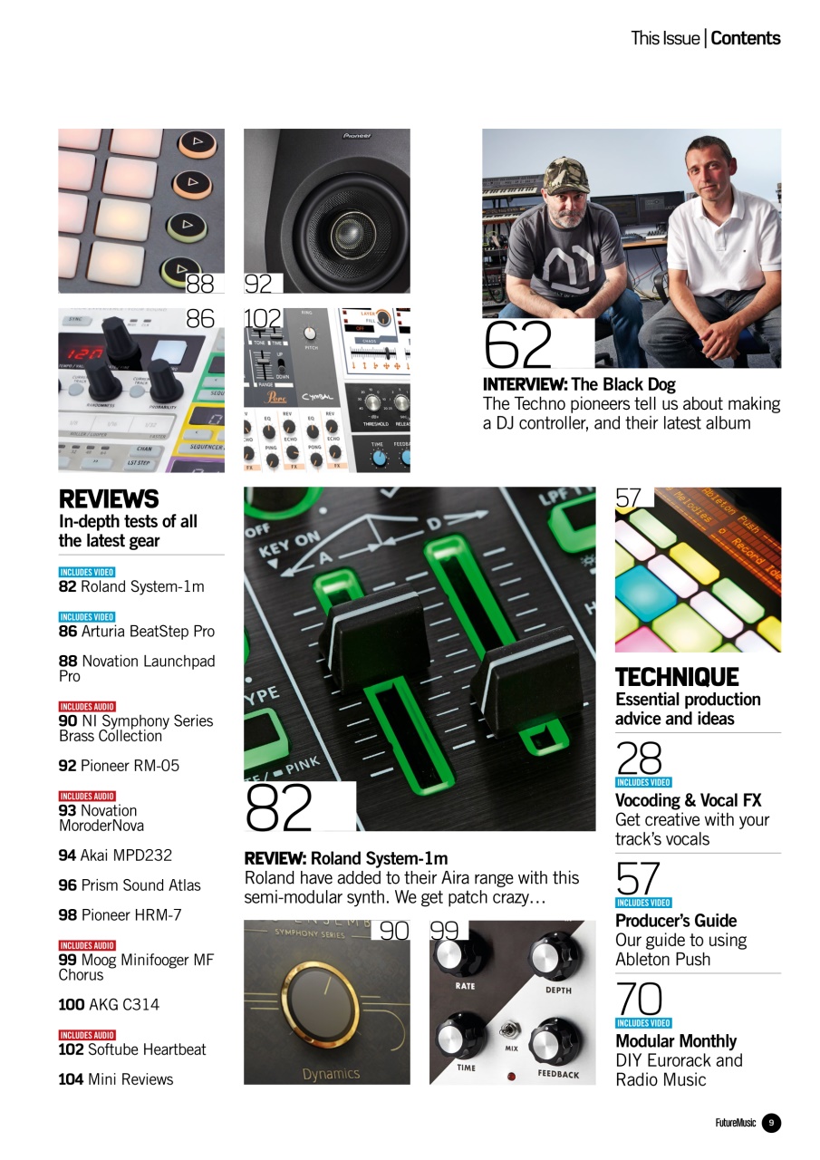 Future Music Preview Pages