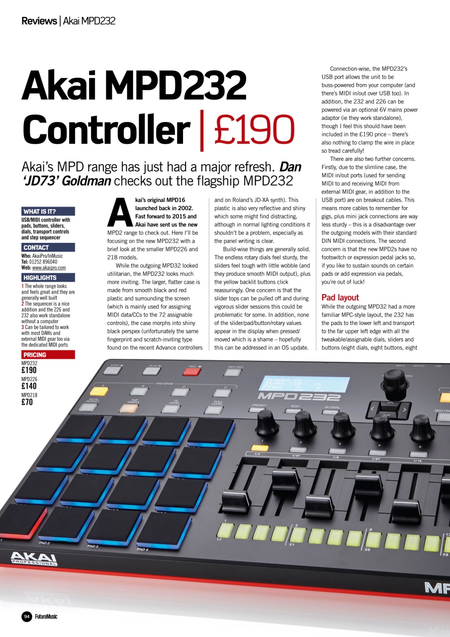 Future Music Preview Pages