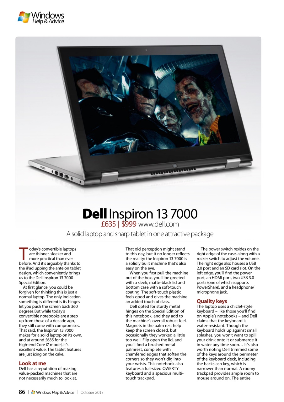 Windows Help & Advice Preview Pages