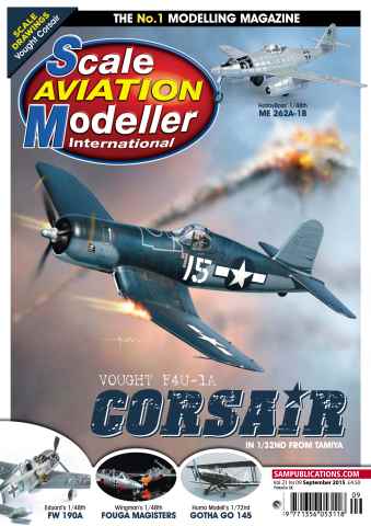 Scale Aviation and Military Modeller International (A) issue SAMI Vol 21 Iss 9 September 2015 