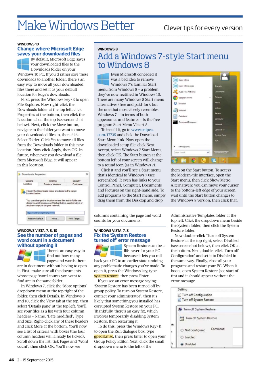Computer Active Preview Pages