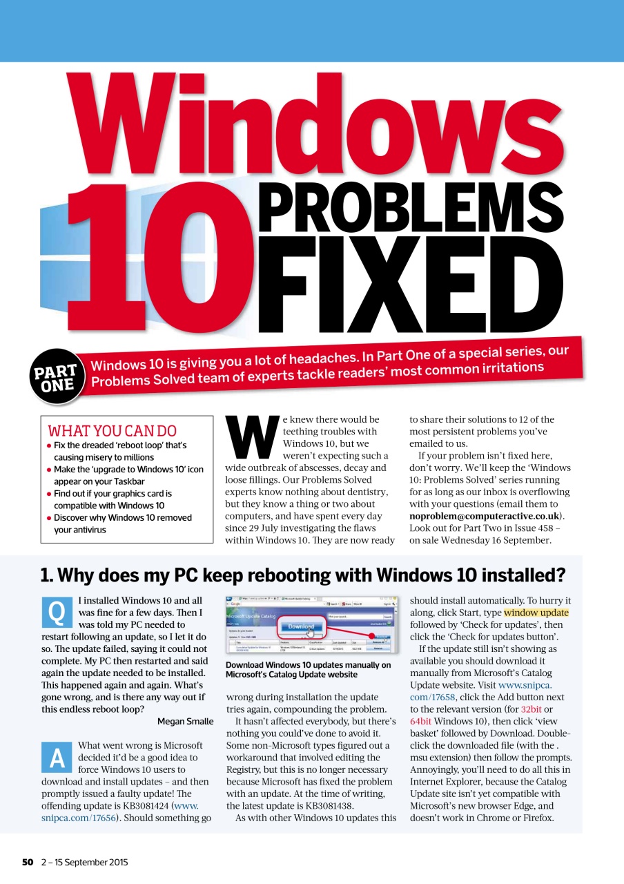 Computer Active Preview Pages