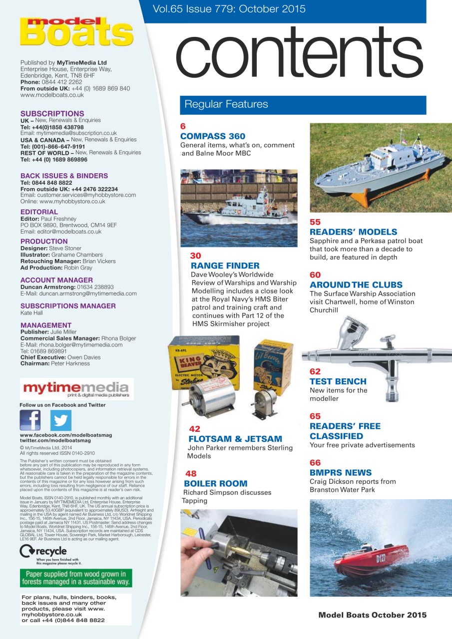 Model Boats Preview Pages