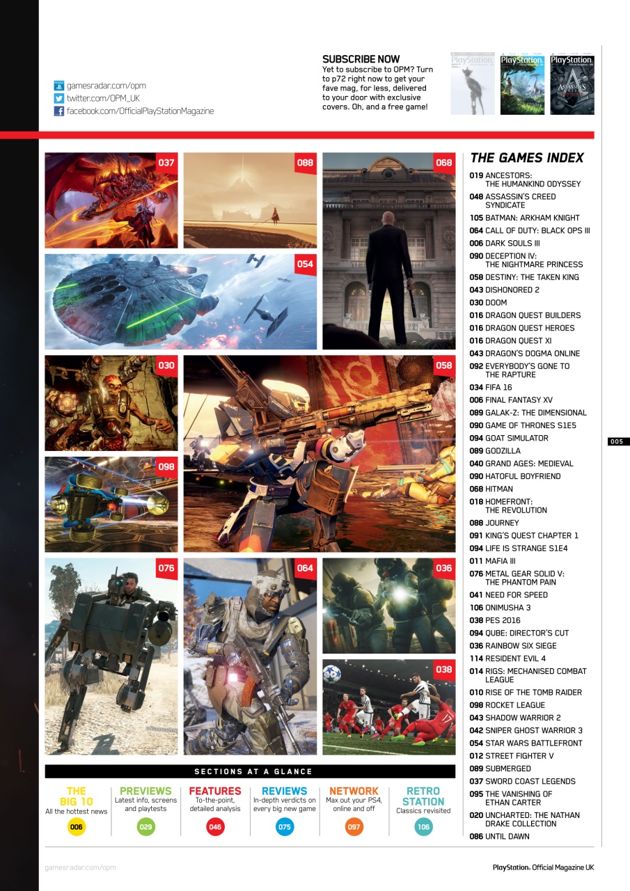 PLAY Magazine Preview Pages