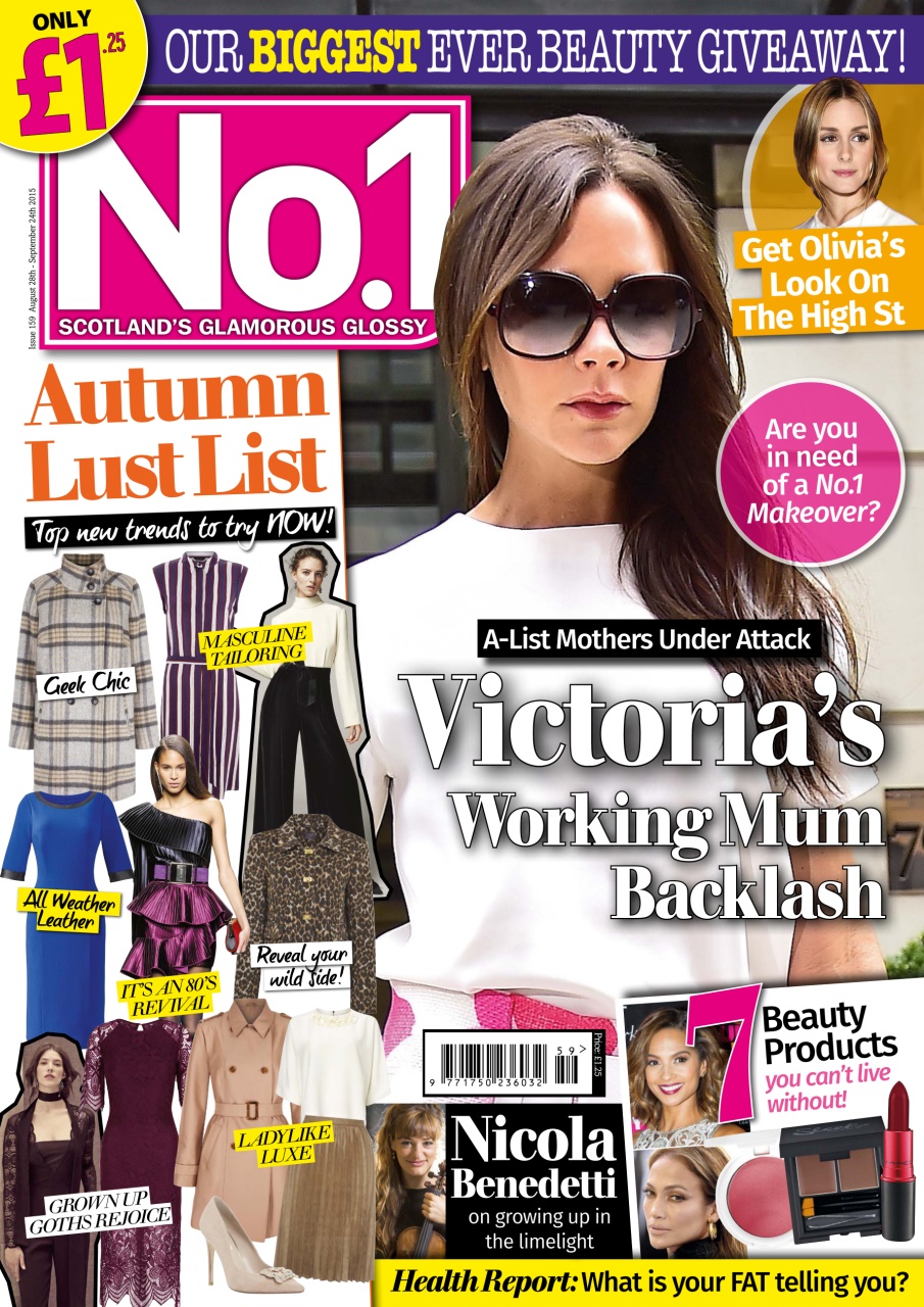 Number 1 Magazine Preview Pages