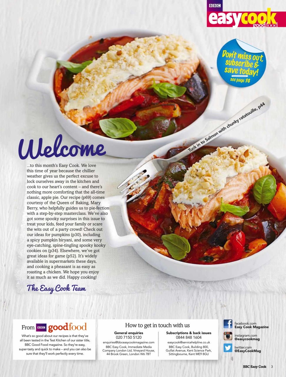 Easy Cook Magazine Preview Pages