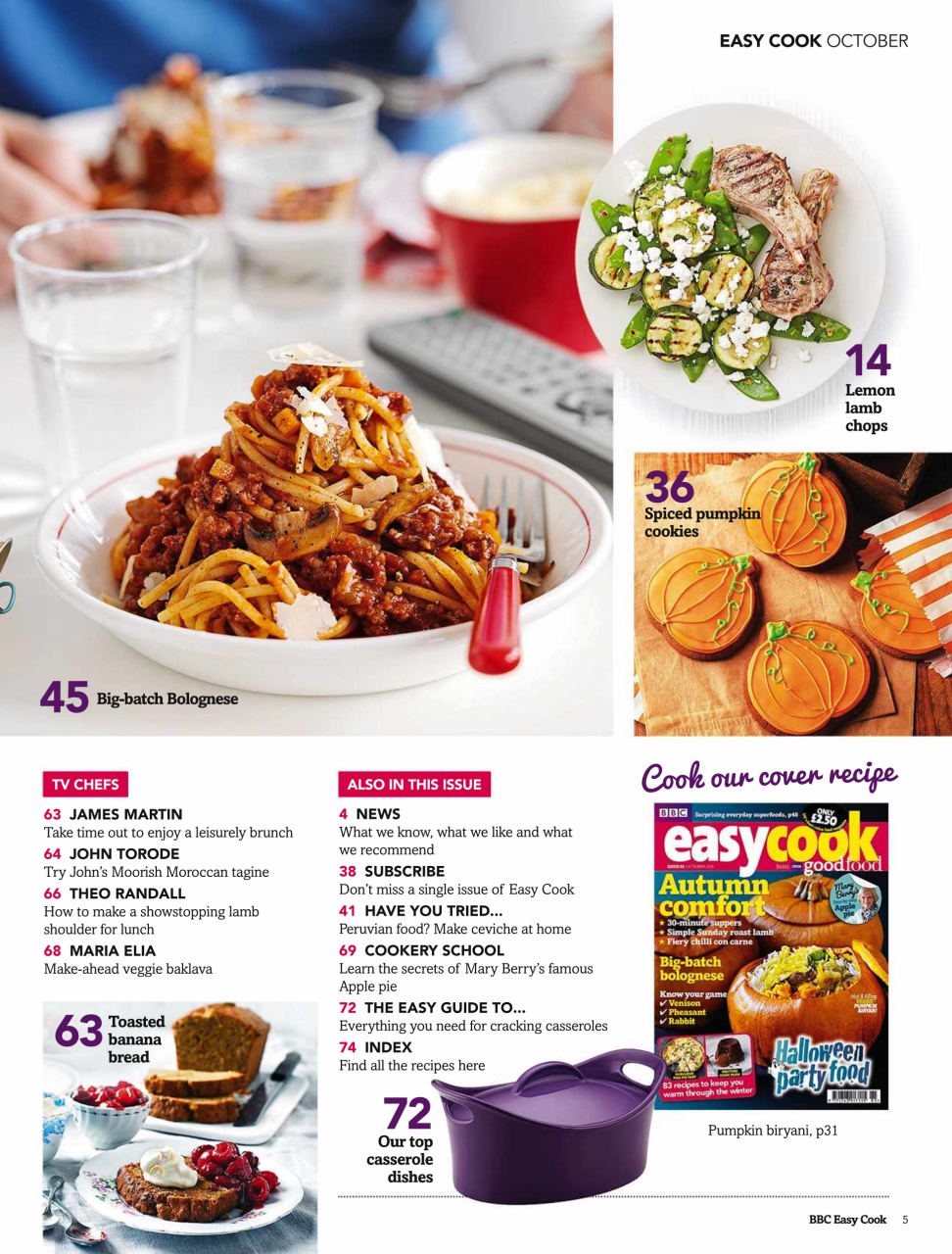 Easy Cook Magazine Preview Pages