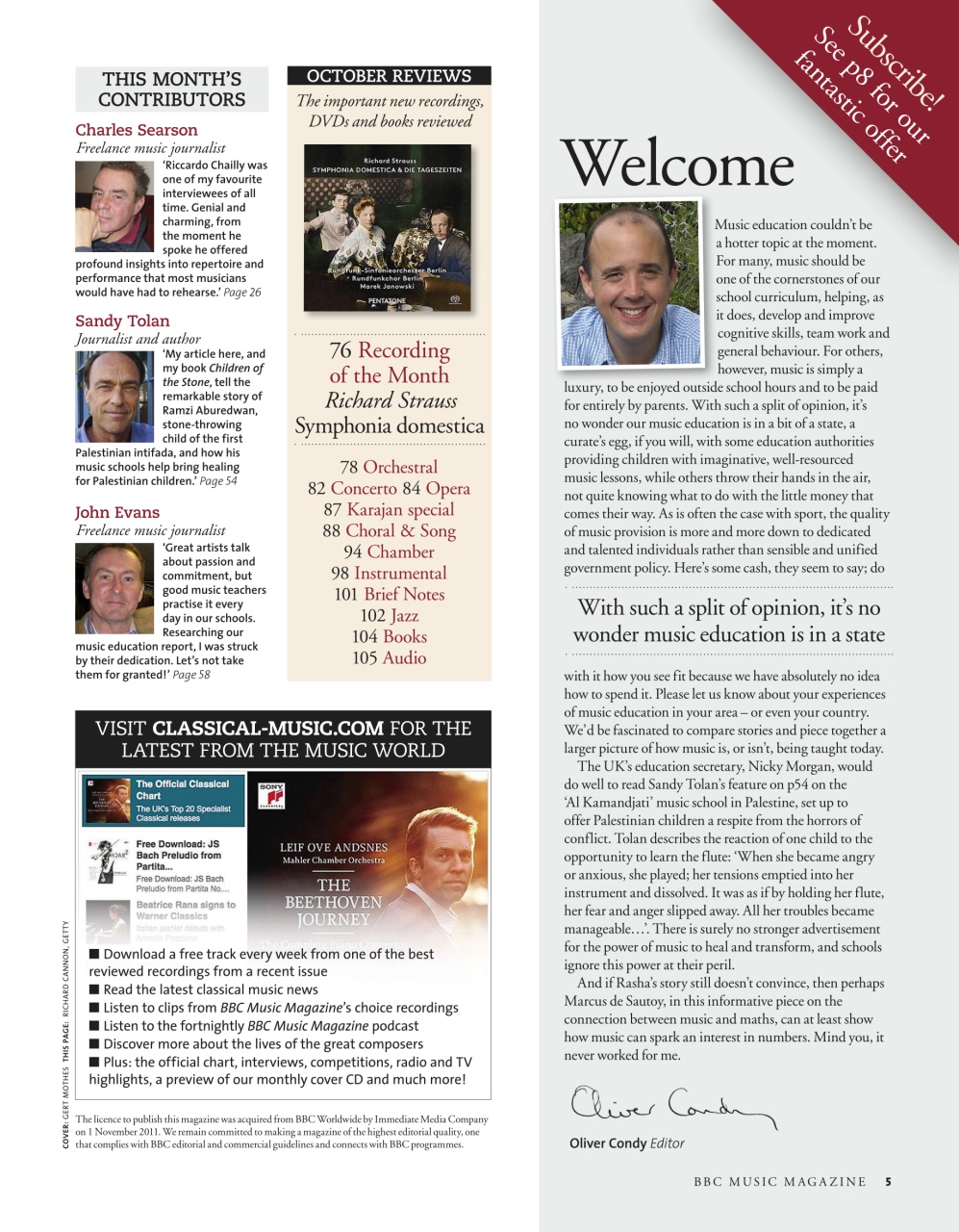 BBC Music Magazine Preview Pages