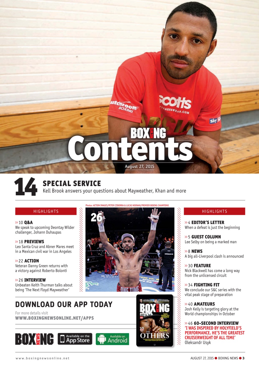 Boxing News Preview Pages