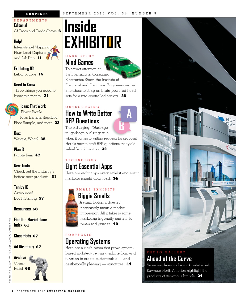EXHIBITOR Magazine Preview Pages