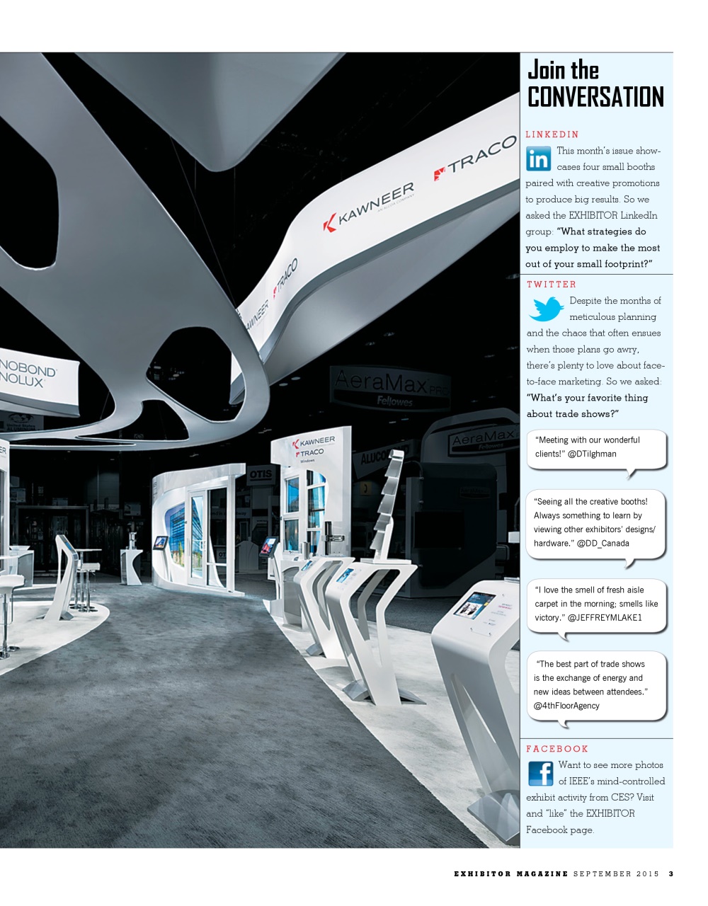 EXHIBITOR Magazine Preview Pages