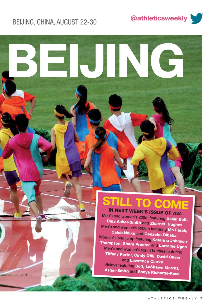 AW – Athletics Weekly Magazine Preview Pages
