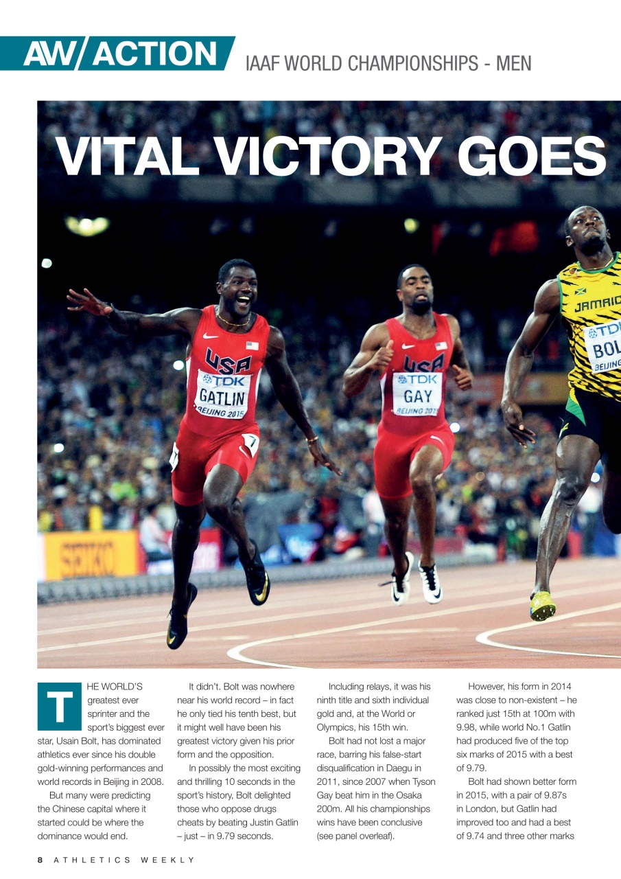 AW – Athletics Weekly Magazine Preview Pages