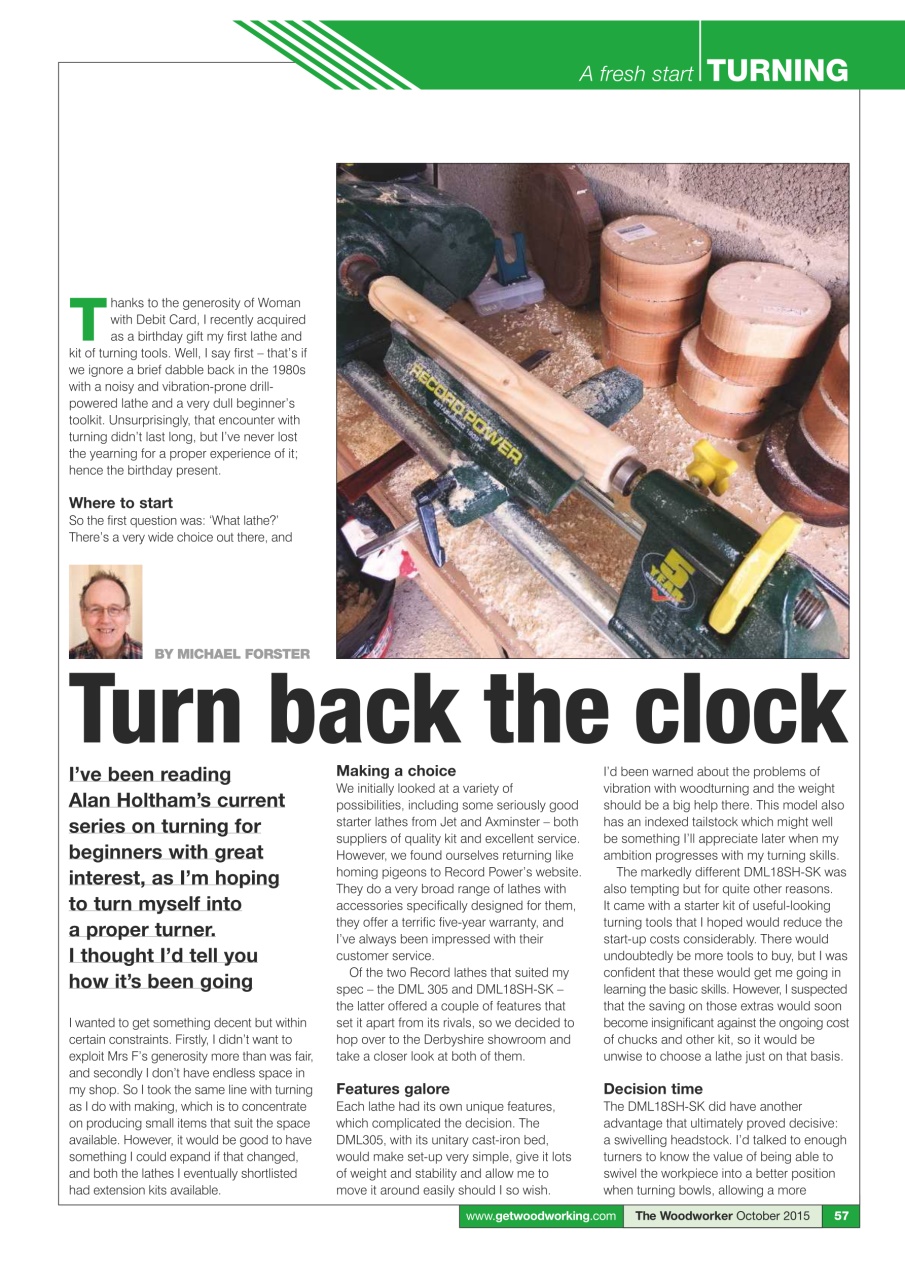 The Woodworker Magazine Preview Pages
