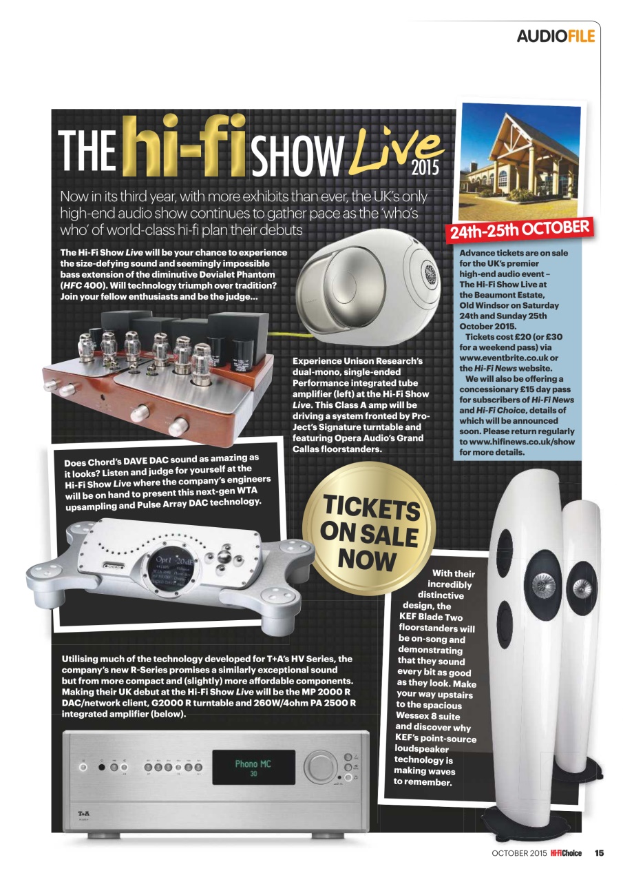 Hi-Fi Choice Preview Pages