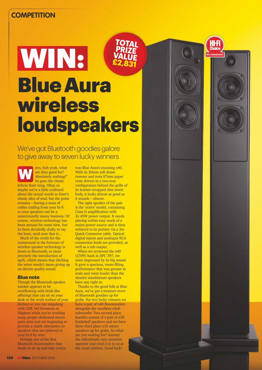 Hi-Fi Choice Preview Pages