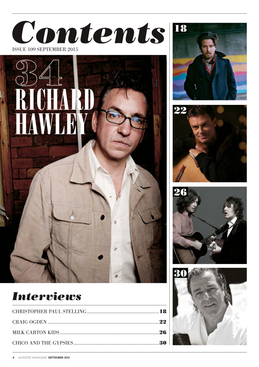 Acoustic Preview Pages