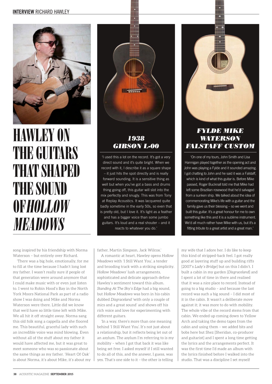 Acoustic Preview Pages