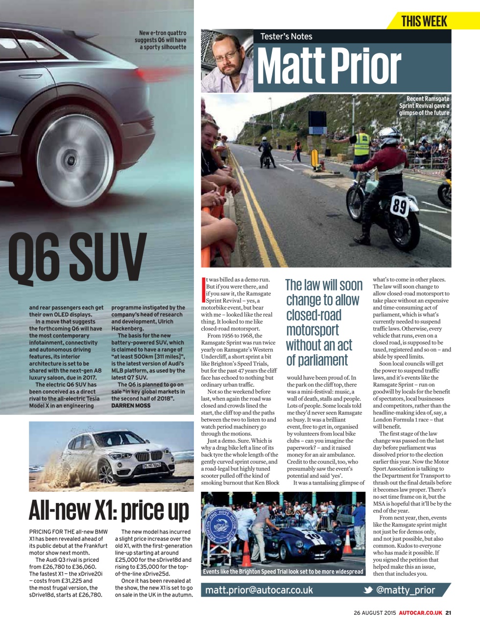 Autocar Preview Pages