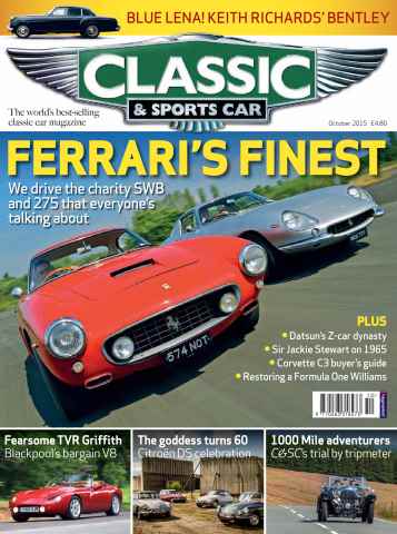 Classic & Sports Car issue October 2015