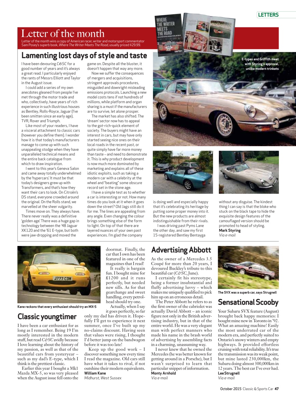 Classic & Sports Car Preview Pages