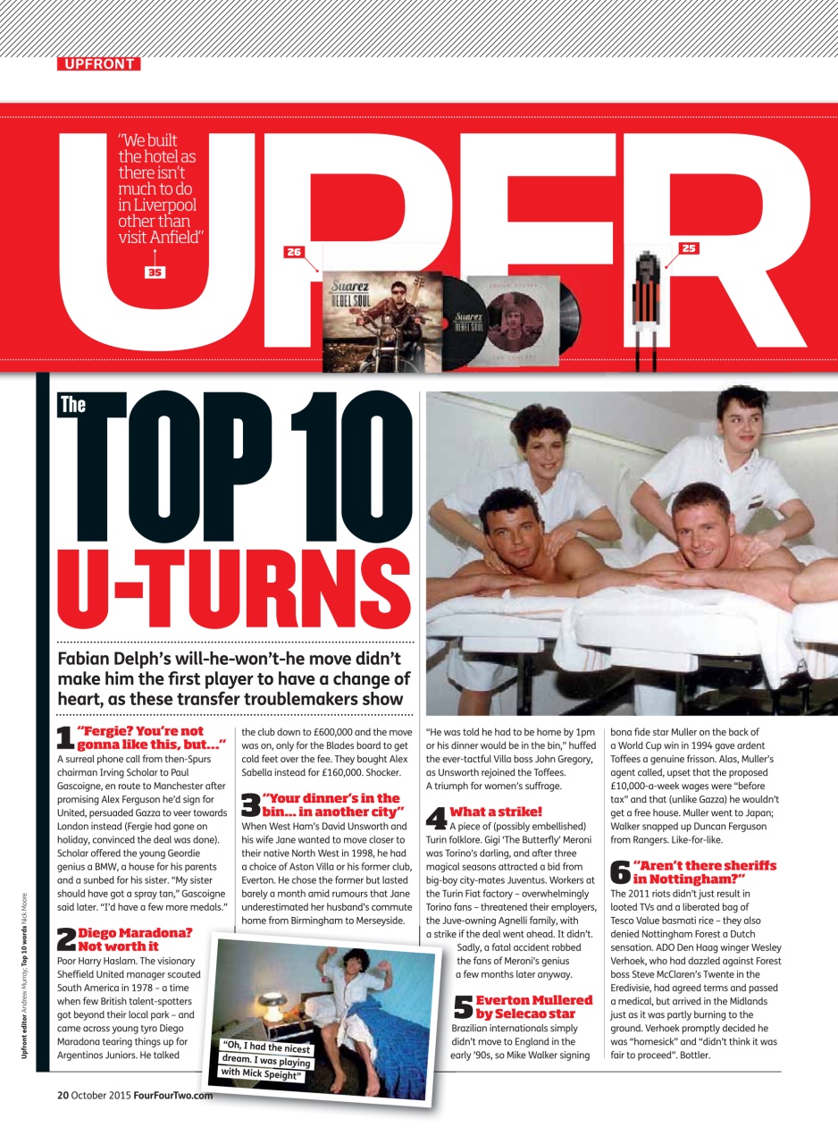 FourFourTwo Preview Pages