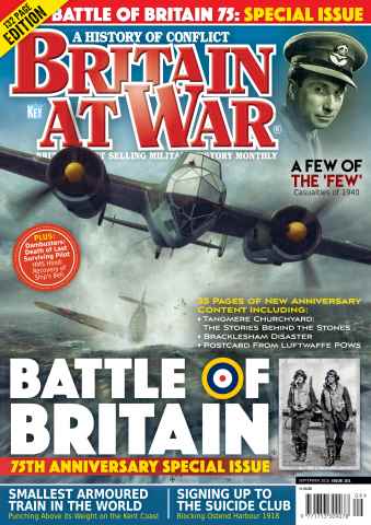 Britain at War Magazine issue September 2015