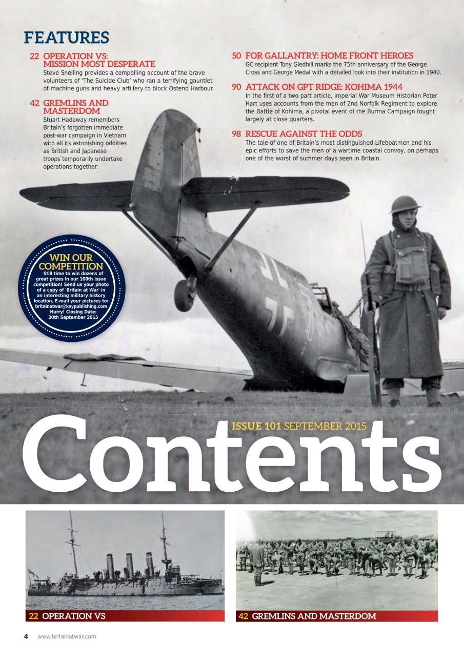 Britain at War Magazine Preview Pages