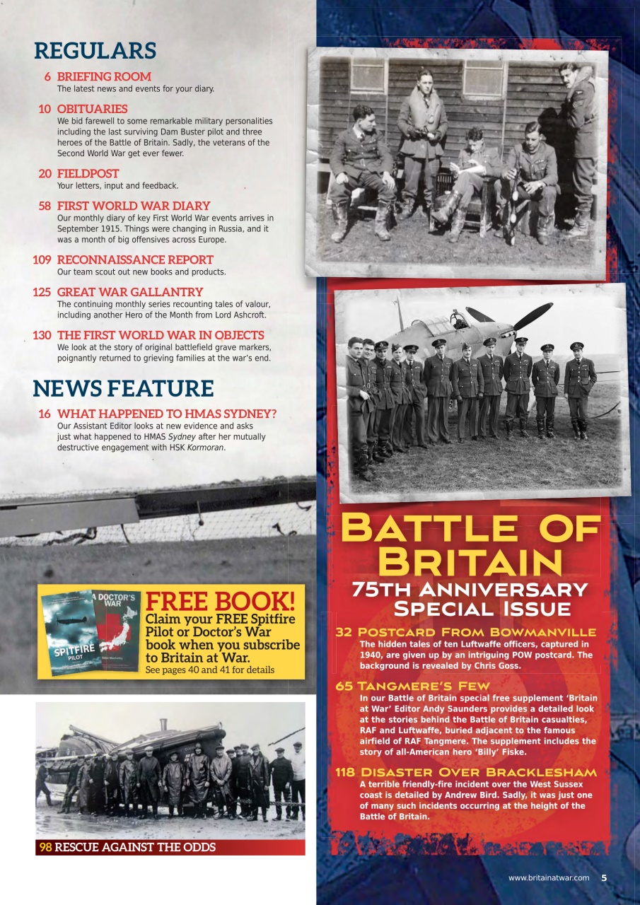 Britain at War Magazine Preview Pages