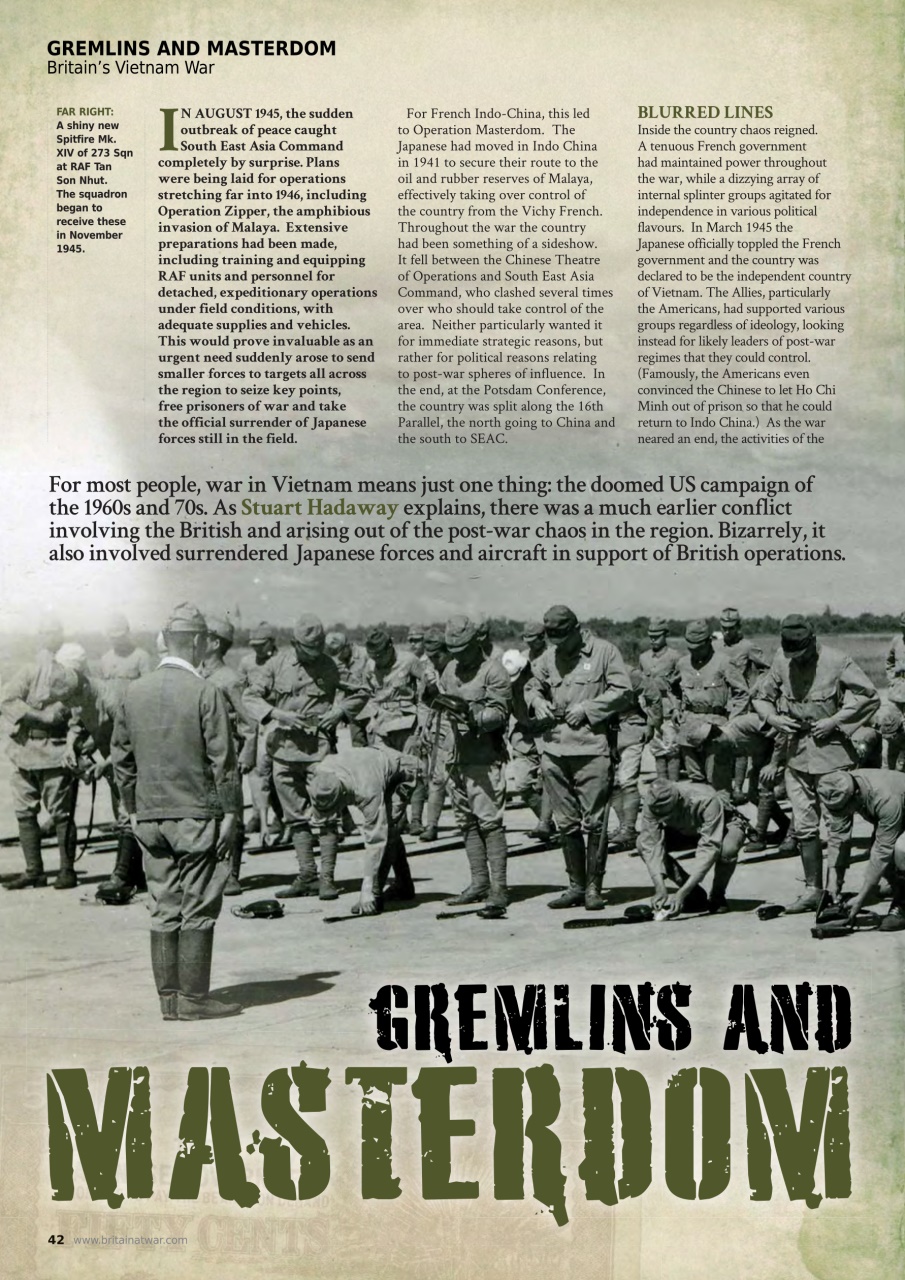 Britain at War Magazine Preview Pages
