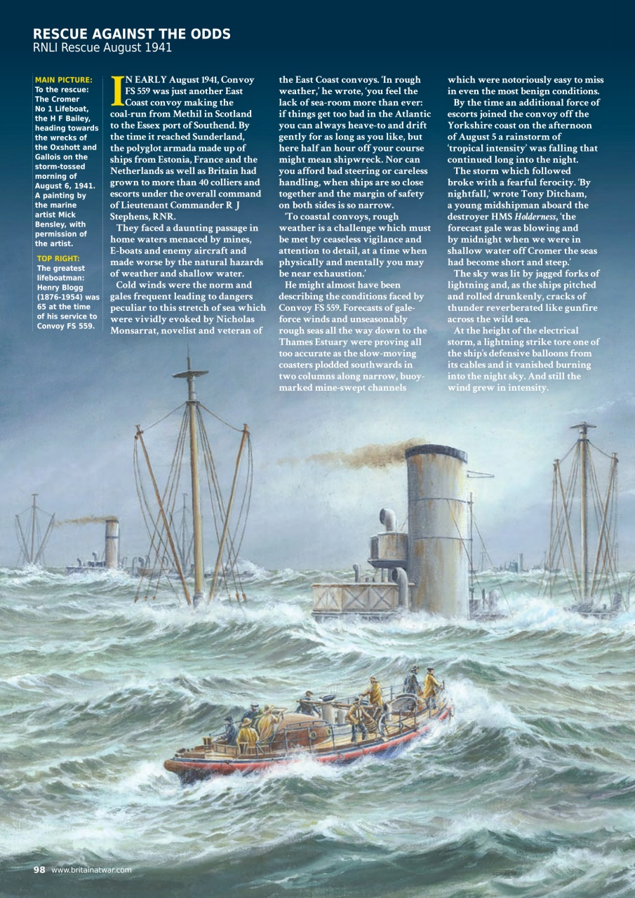 Britain at War Magazine Preview Pages