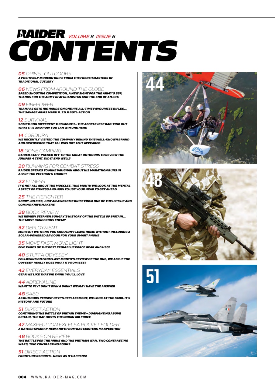 Raider Preview Pages