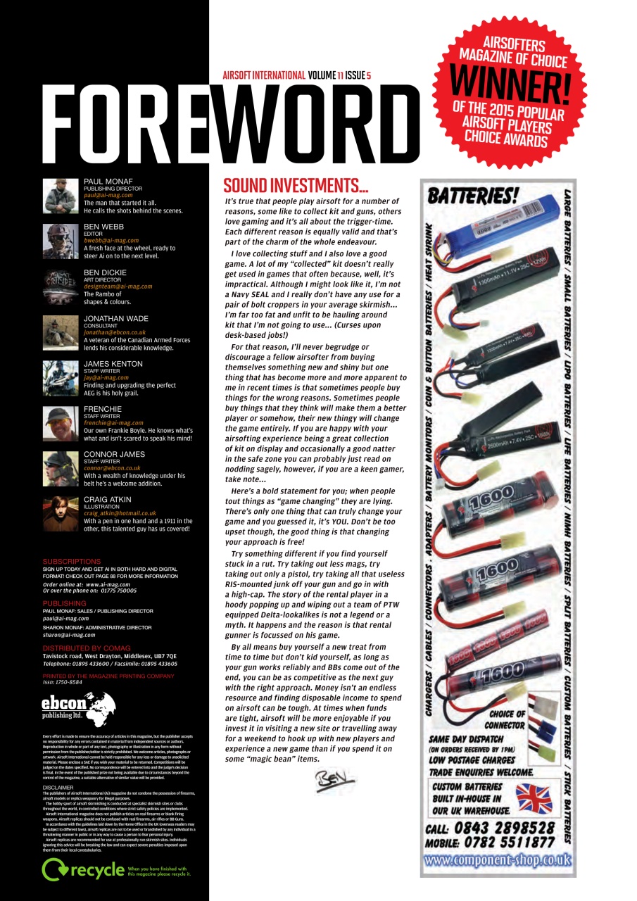 Airsoft International Preview Pages