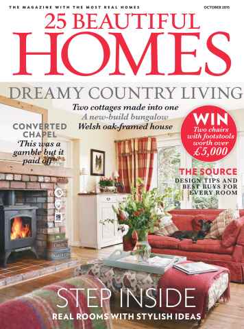 25 Beautiful Homes issue October 2015