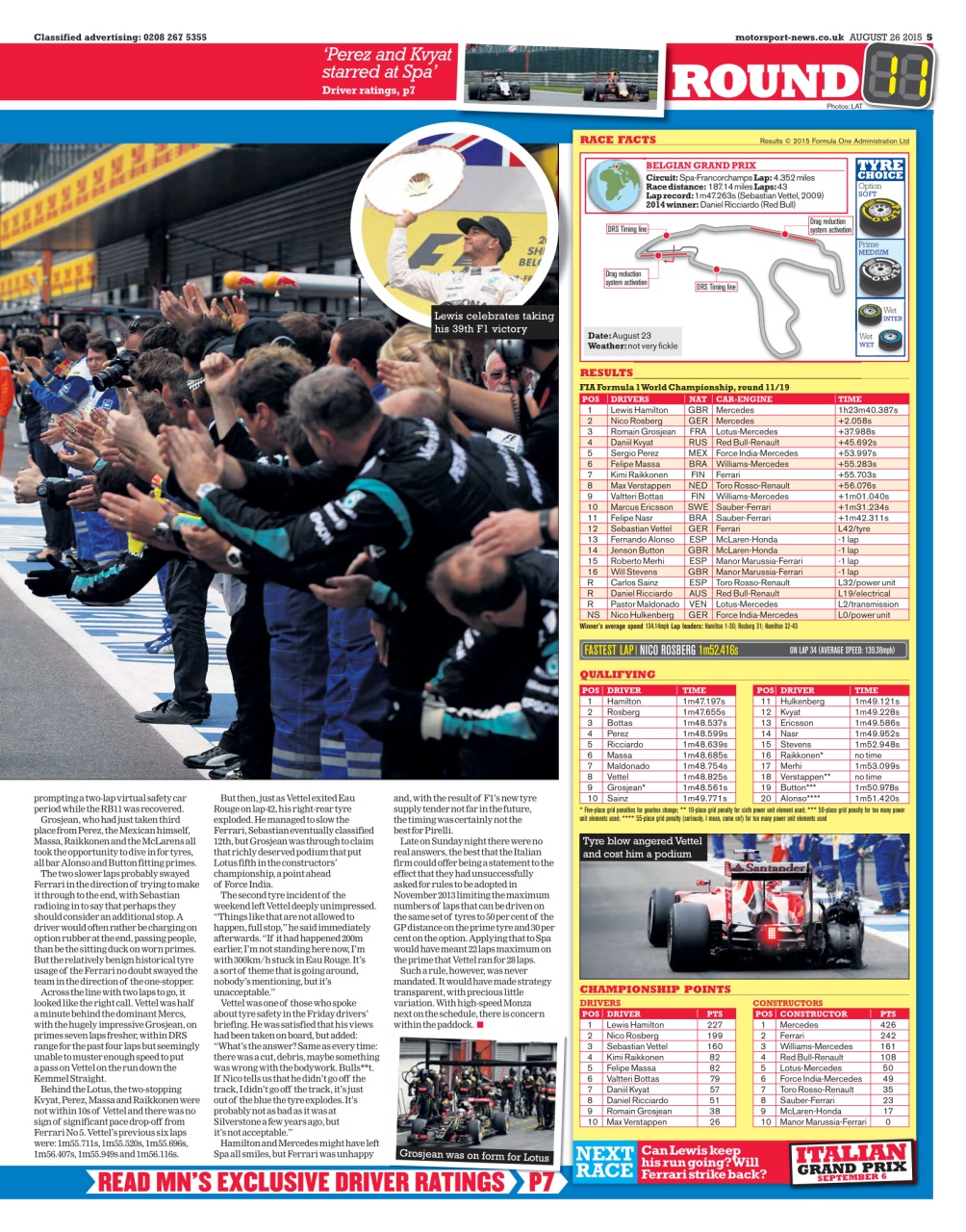 Motorsport News Preview Pages
