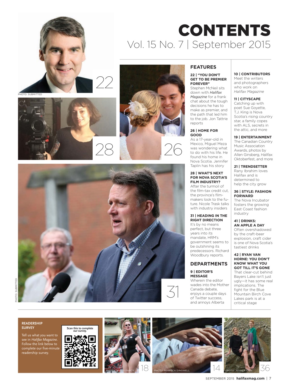 Halifax Magazine Preview Pages