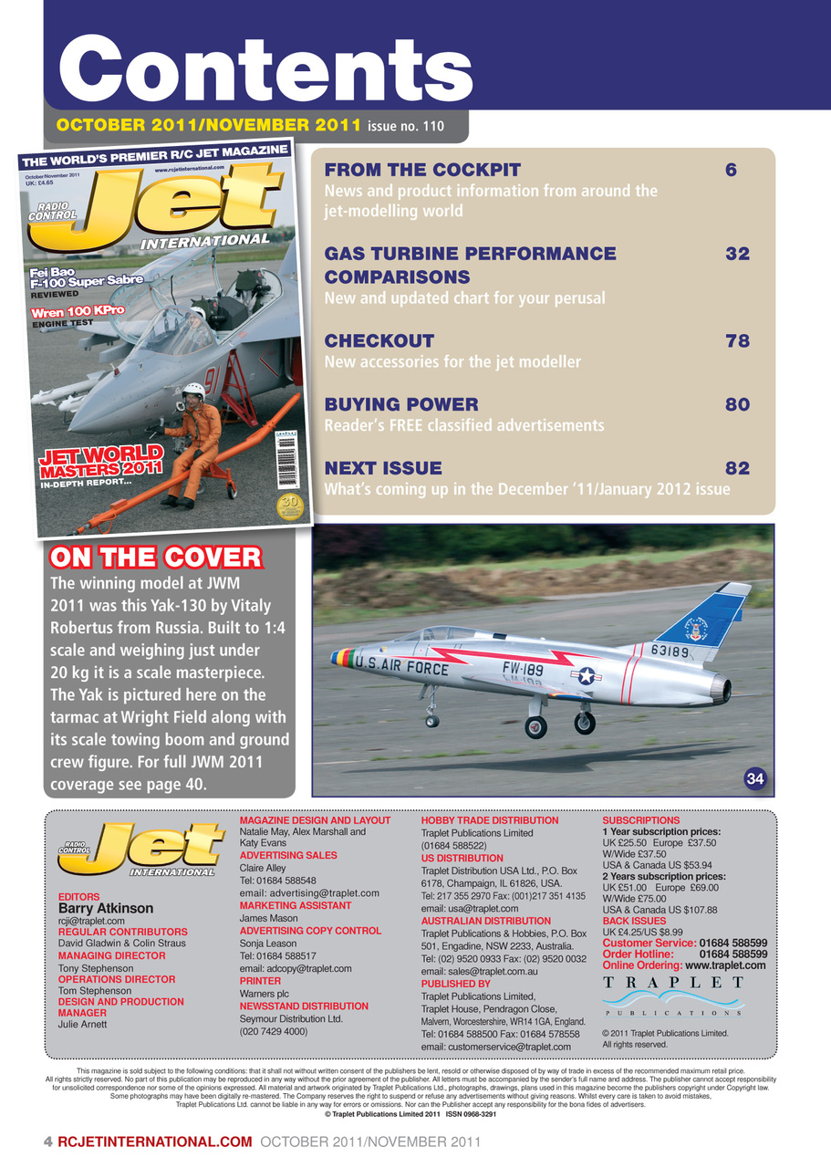 RC Jet International Preview Pages