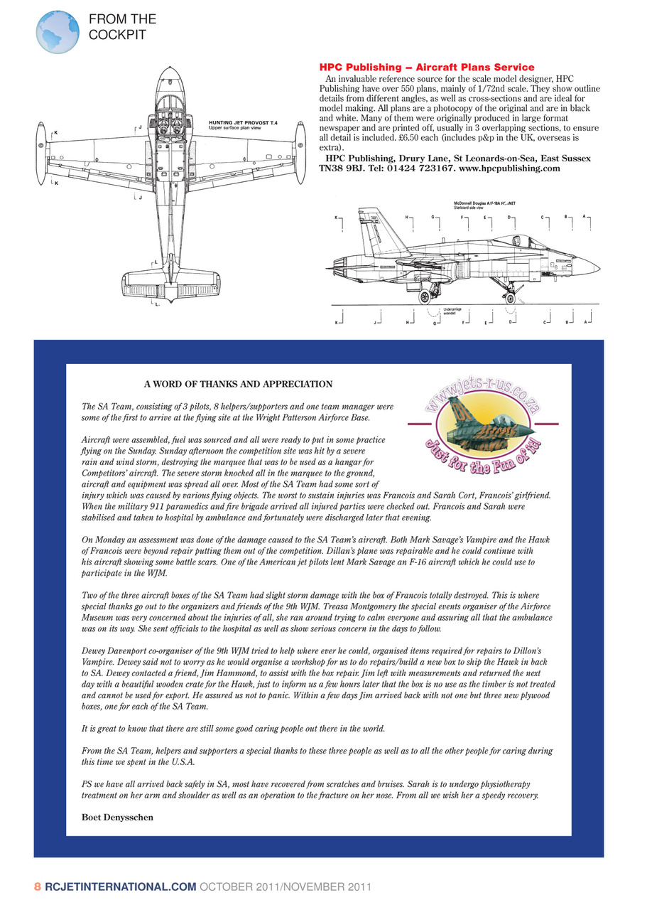 RC Jet International Preview Pages