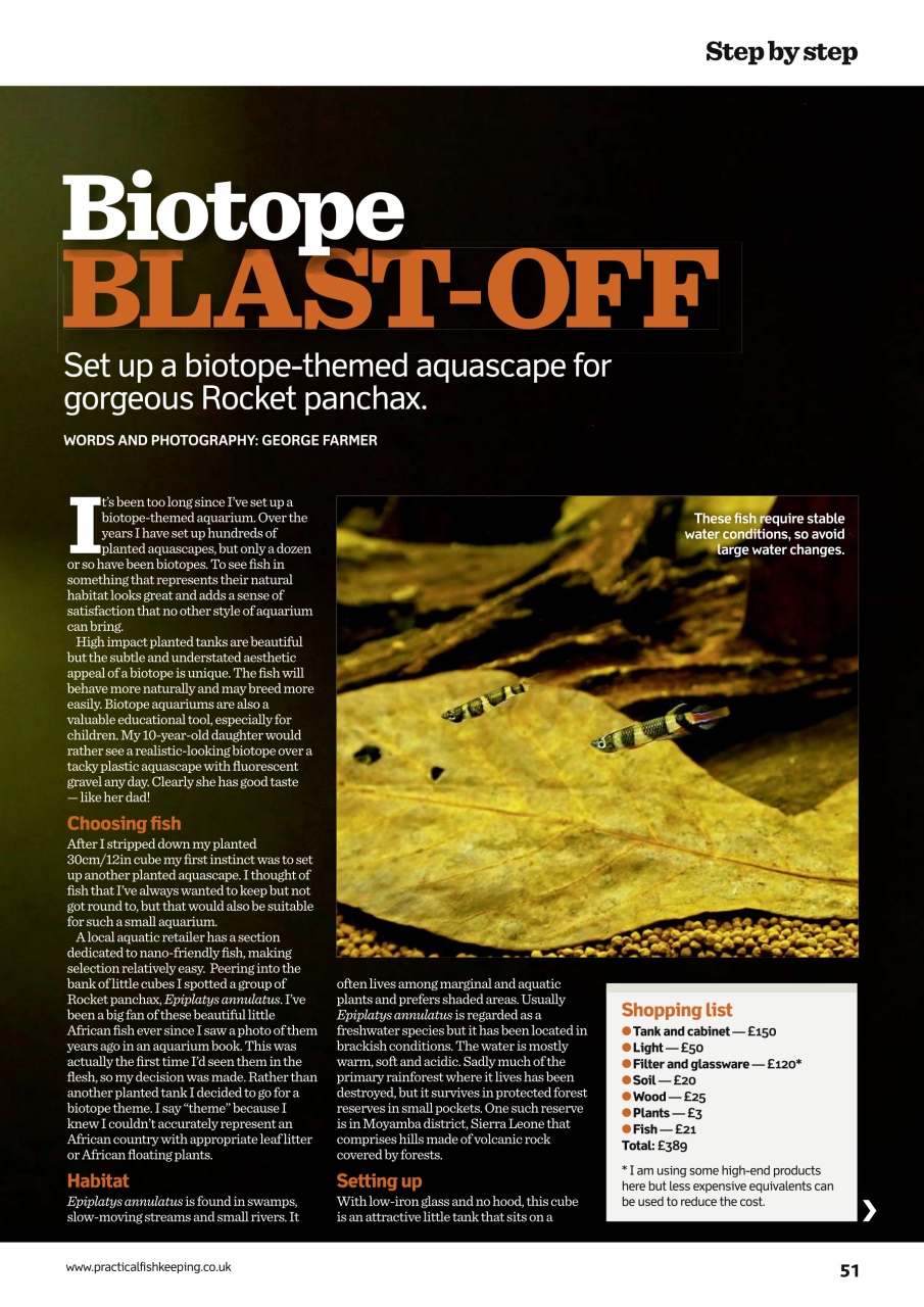 Practical Fishkeeping Preview Pages