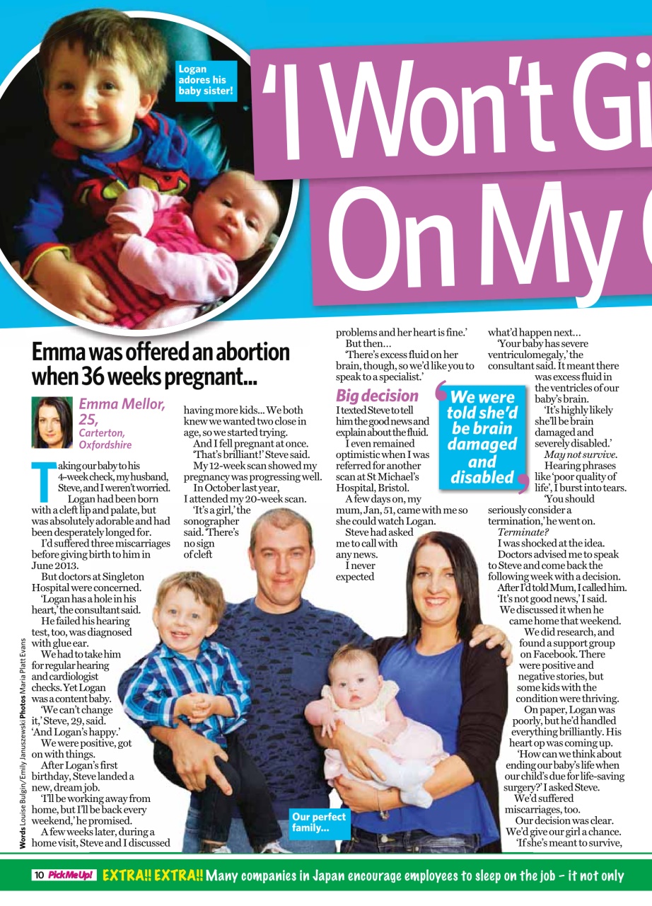 Pick Me Up Preview Pages