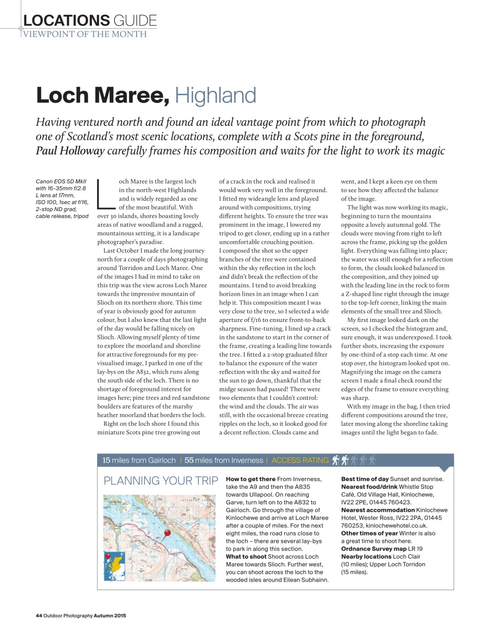 Outdoor Photography Preview Pages