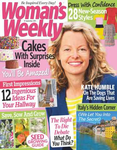 Woman's Weekly issue 15th September 2015