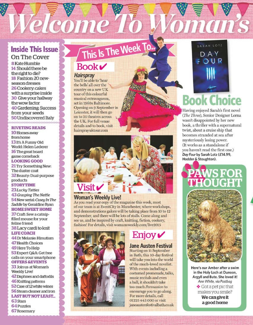 Woman's Weekly Preview Pages